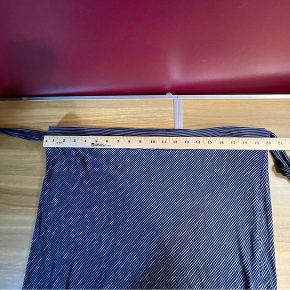 Westport Navy and White Striped Maxi Skirt - Picture 3 of 7